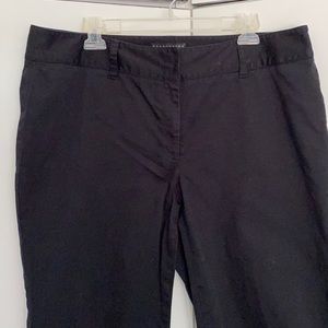 Apostrophe black cropped pants